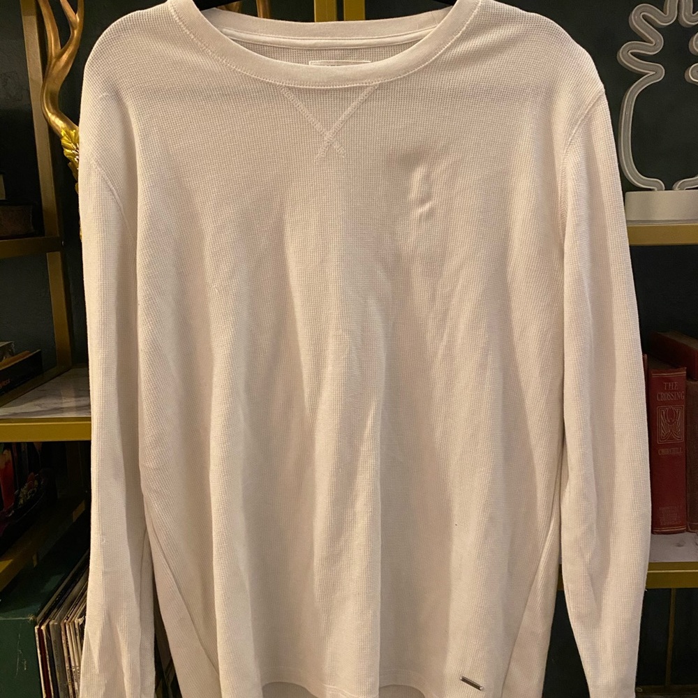 Express White Thermal Undershirt - image 2